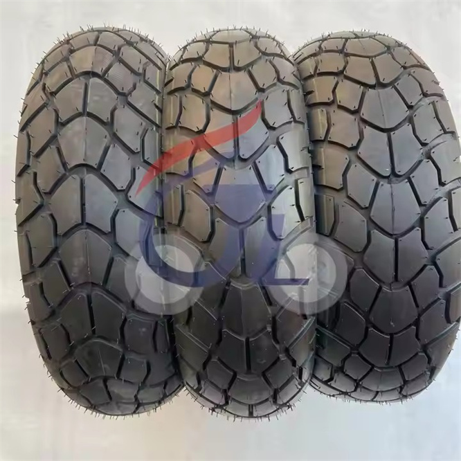 Tubeless motorcycle tires 130-70-13 black rubber sales
