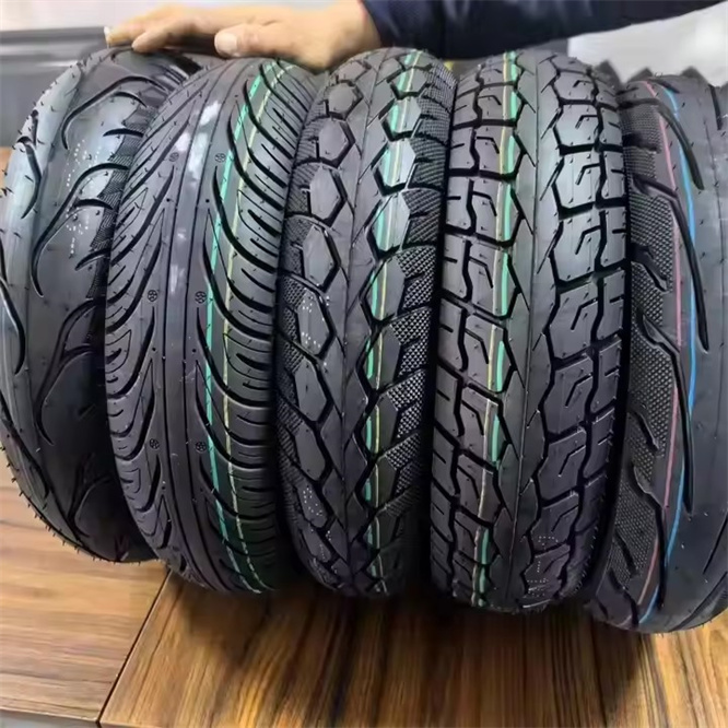 Motorcycle Tires in Various Sizes 300-10 350-10 90-90-10 100-90-10 90-10 90-100-10