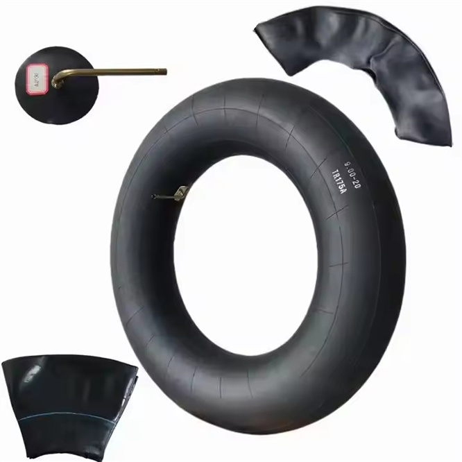 Factory Direct Full Size Butyl Rubber Inner Tubes Tyres and Tires for Industrial Car and Bicycle Use