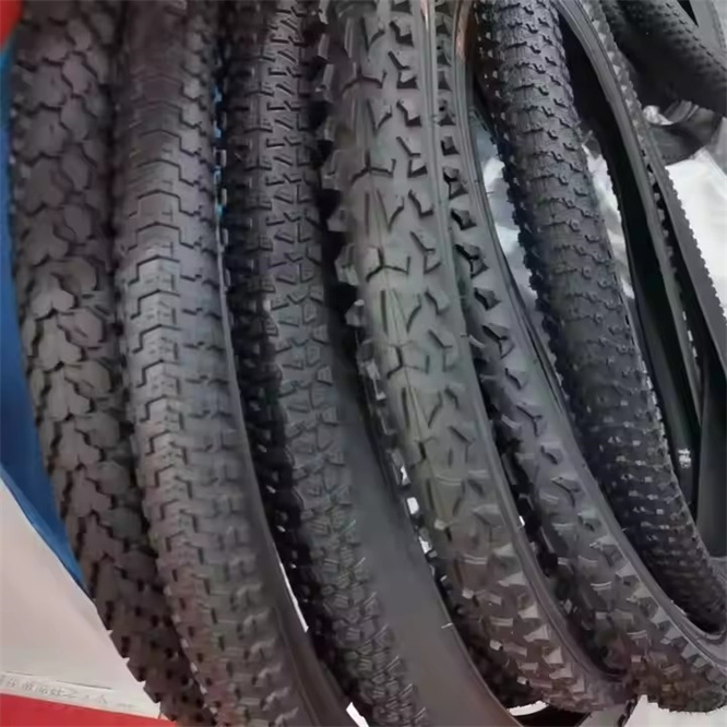 Tube Type Kids Bicycle Tires for BMX Mountain and Road Bikes Durable Rubber Material